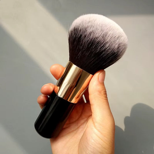 Brocha Profesional para Maquillaje – Polvos Grandes, Multifuncional para Base, Rubor, Contorno y Bronceador, Herramienta de Maquillaje