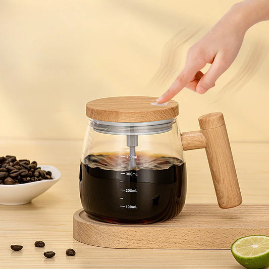 Taza Automática para Café – Mezclador Eléctrico para Bebidas y Batidos de Proteína